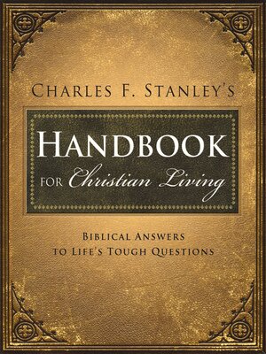 cover image of Charles Stanley's Handbook for Christian Living